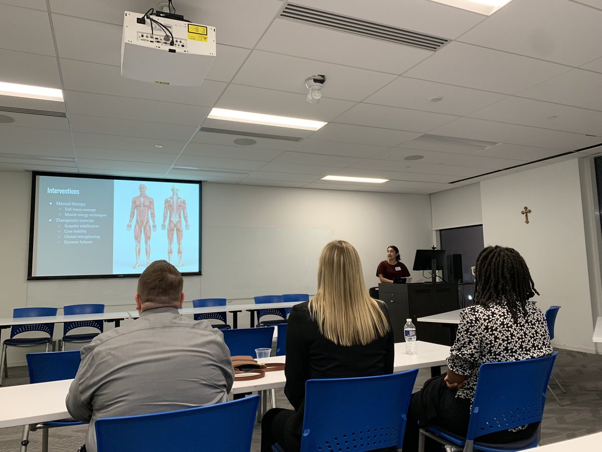 So proud of our 3rd year DPT students for their presentations at the student research conference. <a href="/Marymount_CHE/">Marymount University College of Health & Education</a> <a href="/MarymountPT/">Marymount PT</a>