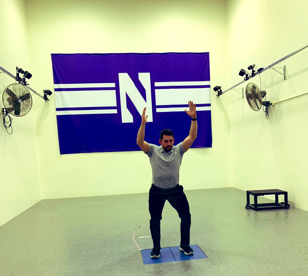 Great experience this week with <a href="/NUSportsMed/">NorthwesternSportsMed</a> for the #KevinWilkTravelingFellowship with <a href="/johnkippdpt/">John Kipp</a> and <a href="/Meg_Luczkowski/">Meghan</a>. Enjoyed our time measuring our overhead squats in the Athletic Movement Performance Lab with <a href="/CraigGarrison10/">Craig Garrison</a>. Thanks again for hosting us! #GoCats