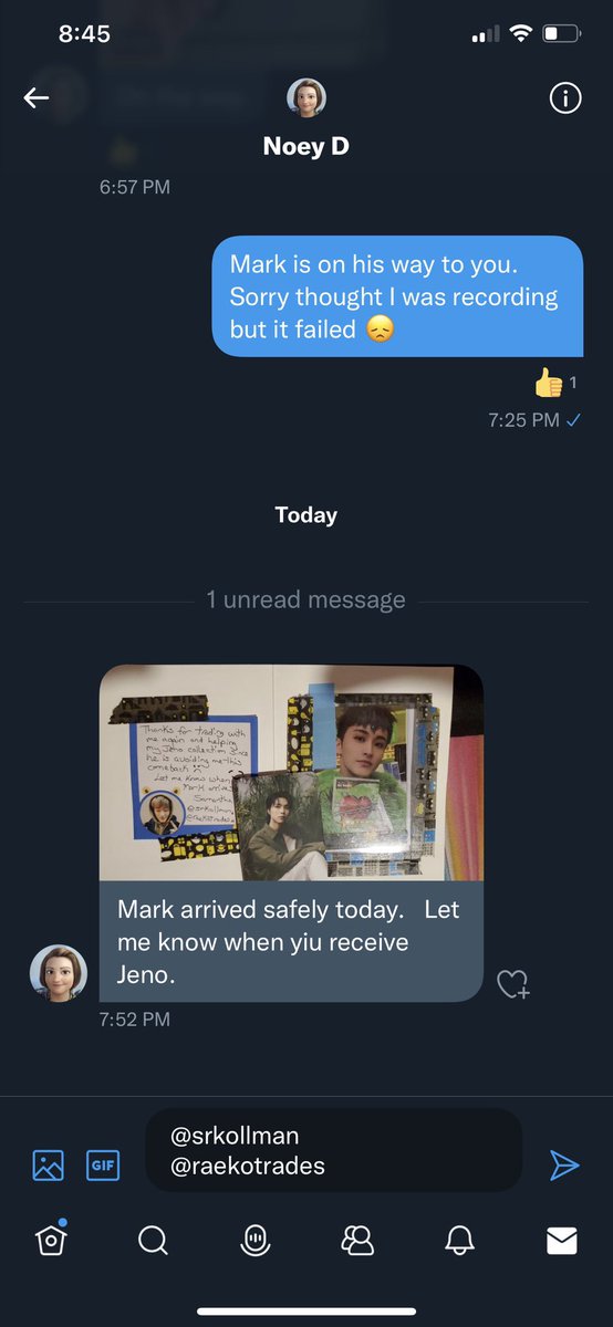 Samantha tweet media