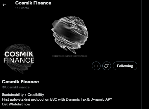 MoraxCrypto's tweet photo. @react_dao @CosmikFinance https://t.co/oZWEoywroV