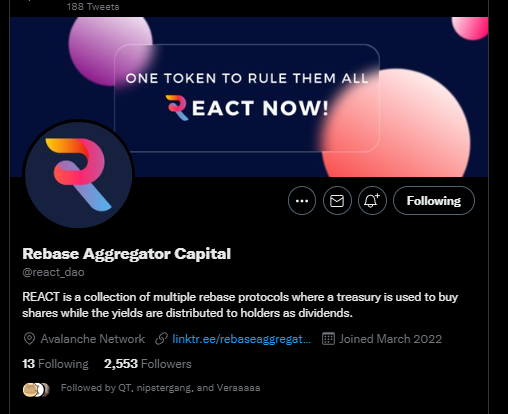 MoraxCrypto's tweet photo. @react_dao @CosmikFinance https://t.co/oZWEoywroV