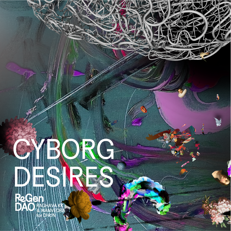 Can art help regenerate the planet in one generation? @raghavakk's Cyborg Desires NFT collection dropping on @opensea on April 30th will do just that.