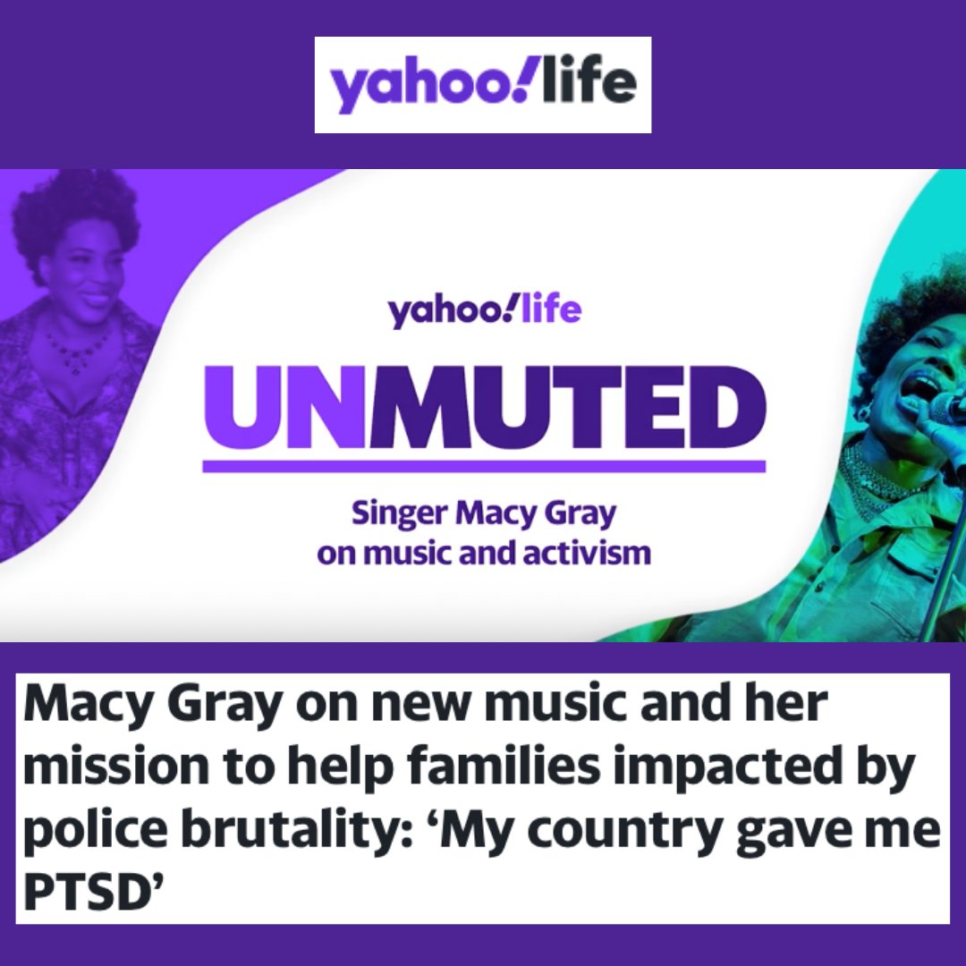 icon_pr's tweet photo. Singer Macy Gray (@MacyGraysLife) talks about new music, helping families that have been affected by police brutality and more inside @Yahoo ▶️ https://t.co/sp4nCwkTdK
#Yahoo #YahooLife #MacyGray #Singer #Music #Musician #Songwriter #SingerSongwriter #Activisim #ICONPR https://t.co/mIP3BgOVr3