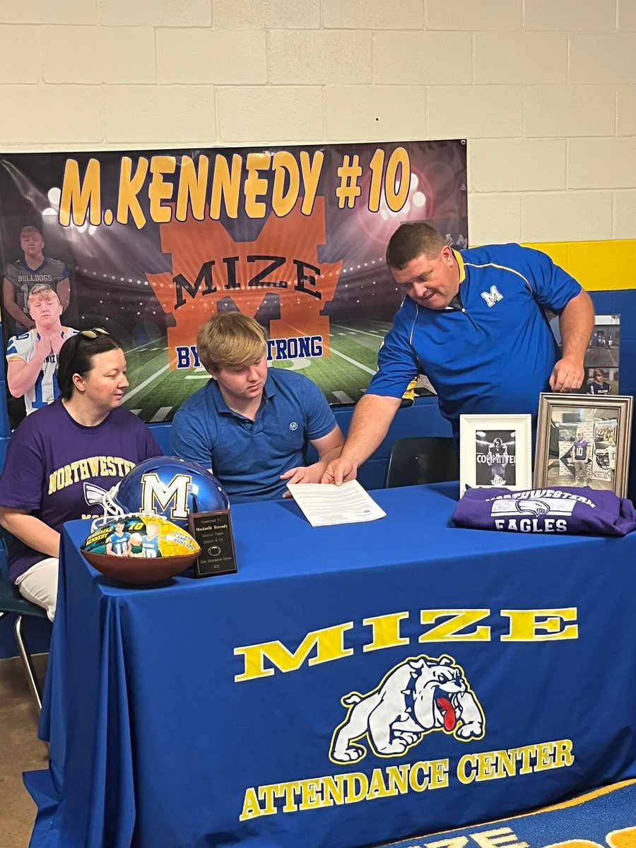 ChazKennedy44's tweet photo. Mikey Kennedy committed to University of Northwestern St.Paul Mn #GoEagles so proud of my son ! https://t.co/cNceCTjGBO