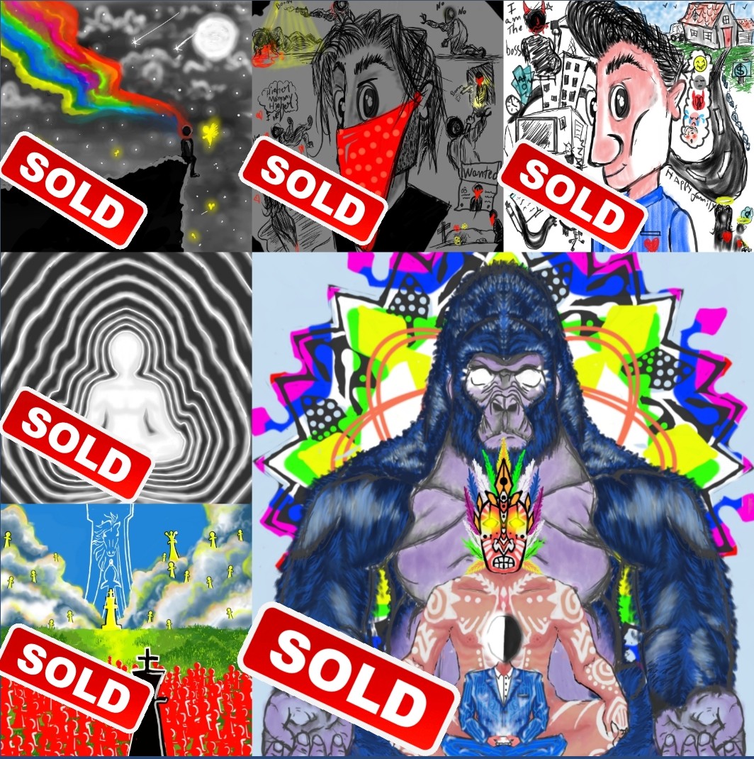 TheXilverr's tweet photo. People (my arts getting sold)
These 1/1 arts of mine got sold, but still more arts available on my collection - @opensea
https://t.co/h21J7WbH44

#PolygonNFT #NFTProject #NFTCommmunity #NFTartist https://t.co/DxDRtlVf4N