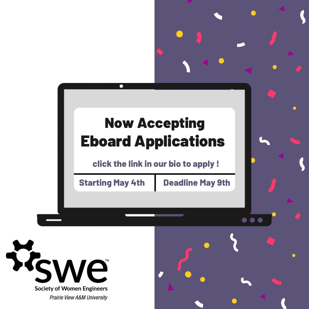 pvuswe's tweet photo. Eboard applications are going out May 4th keep your eye on our bio to get the link to apply! https://t.co/LiqdUomskz