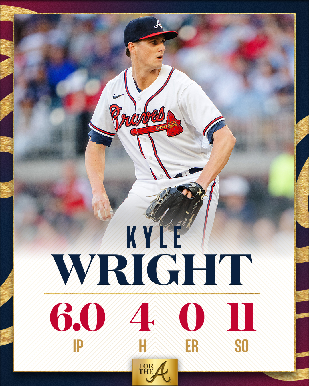 Atlanta Braves on X: .@Kyle_Wright44 was DOMINANT tonight