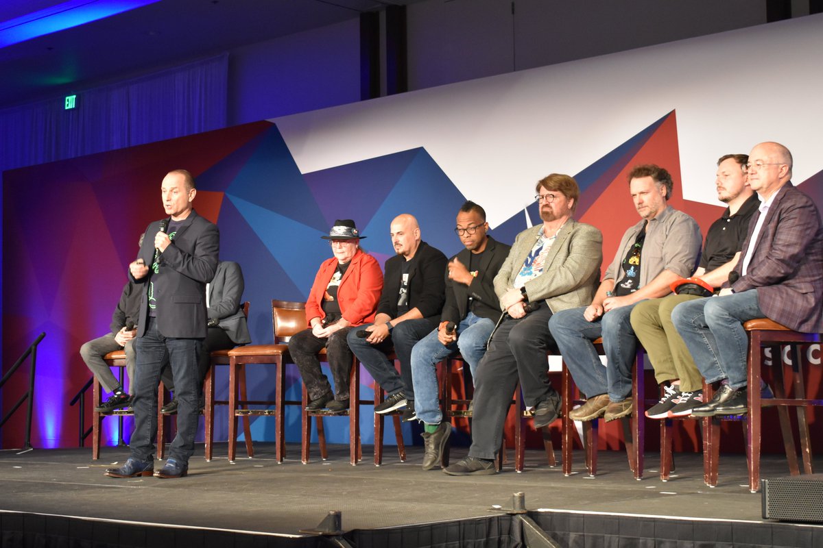 InParkMagazine's tweet image. Thierry Coup and his #UniversalCreative team presenting on Super #Nintendo World and #MarioKart #AugmentedReality Themed Ride #Technology during the 2022 #TEAsummit. @NBCUniversal @TEA_Connect  #AR #themeparks #themedentertainment #experiencedesign
inparkmagazine.com/universal-2022…