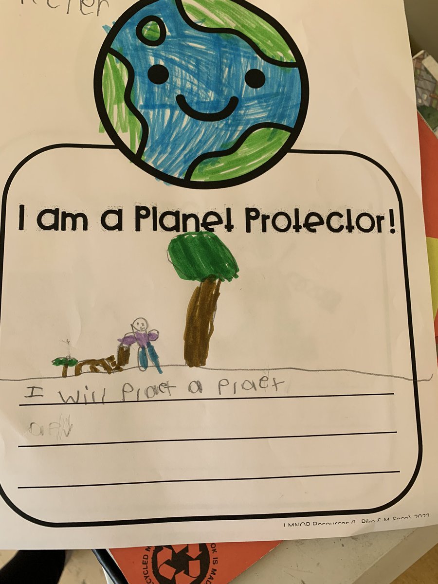 MsSiddiqi12's tweet photo. This Earth Day ๐ we made a promise to help our planet each and everyday #planetprotector @orioleparkjps https://t.co/VZg7SEdIag