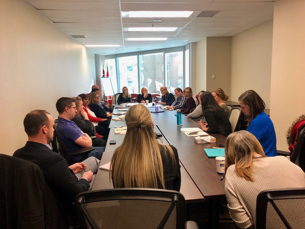 drpmonaghan's tweet photo. Here I am sitting at a sham roundtable with @MacLeodLisa.
Just days later she would announce her garbage program that would leave autistic children all across Ontario behind by ignoring their needs.
She failed to #ClearTheWaitlist, and 50,000+ are waiting now.
#50KIsNotOk https://t.co/MqGFsIg20Q