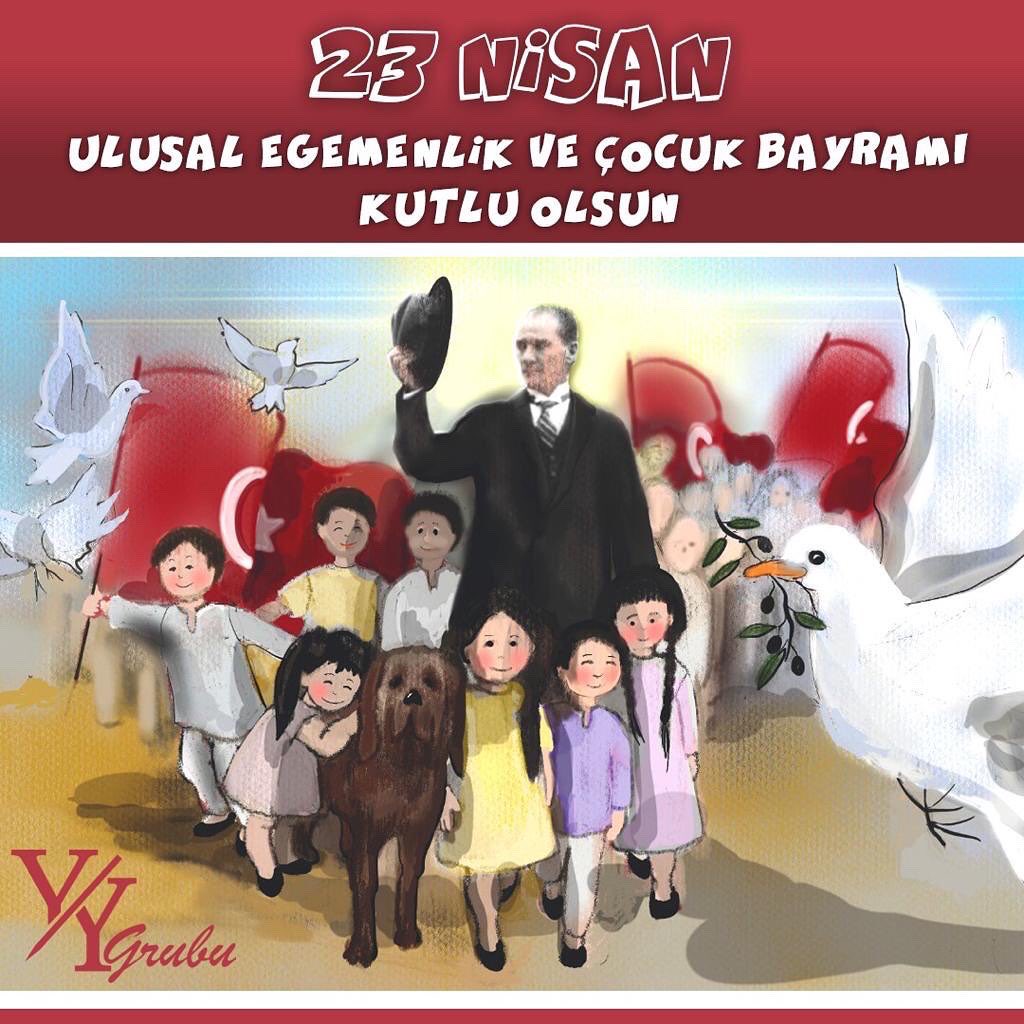 CocukParmak's tweet photo. 23 Nisan 
Ulusal Egemenlik ve Çocuk Bayramı
Dünya Kitap Günü
KUTLU OLSUN https://t.co/ck8aiumHNV