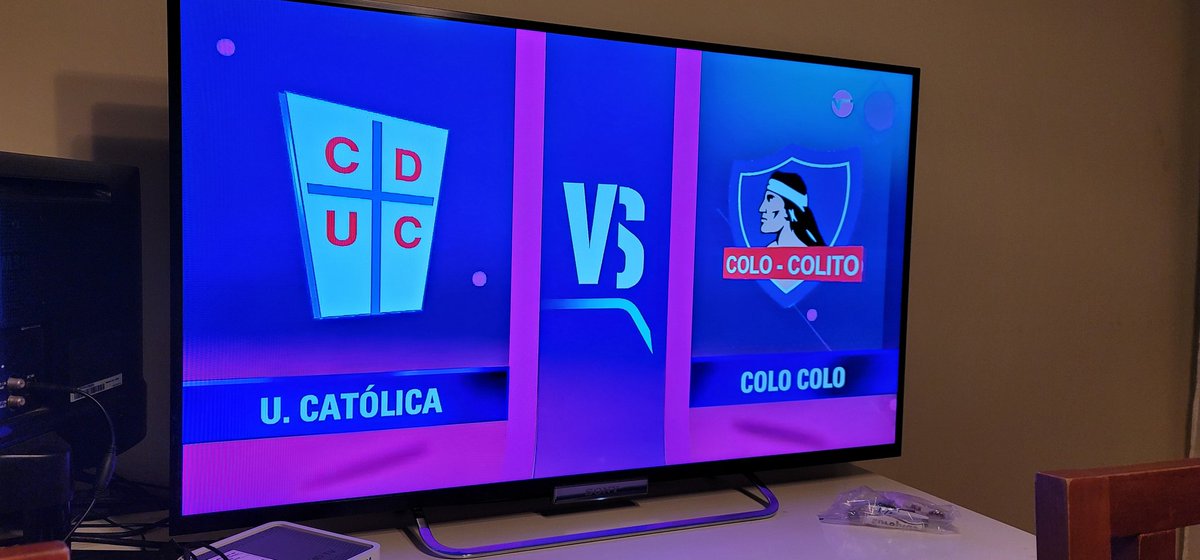 facevedo84's tweet photo. Vamos Colo Colitoooo! @Televisivamente @TNTSportsCL https://t.co/GfAecsCAxd