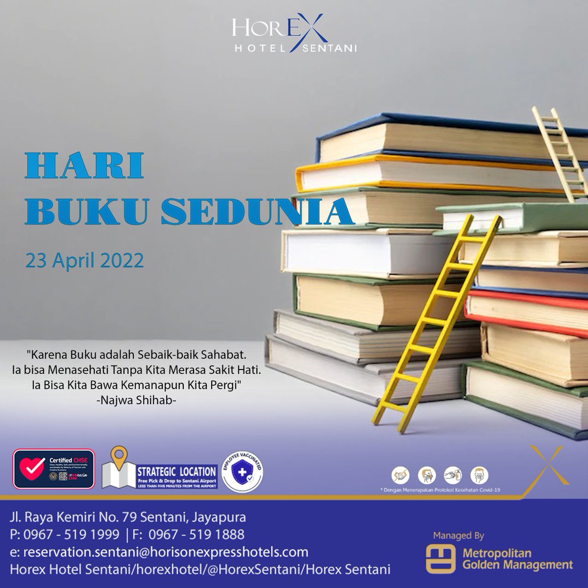 HorexSentani's tweet photo. "Karena Buku adalah Sebaik-baik Sahabat.
Ia bisa Menasehati Tanpa Kita Merasa Sakit
Hati. Ia Bisa Kita Bawa Kemanapun Kita Pergi"
-Najwa Shihab- https://t.co/d44zrdsPxt