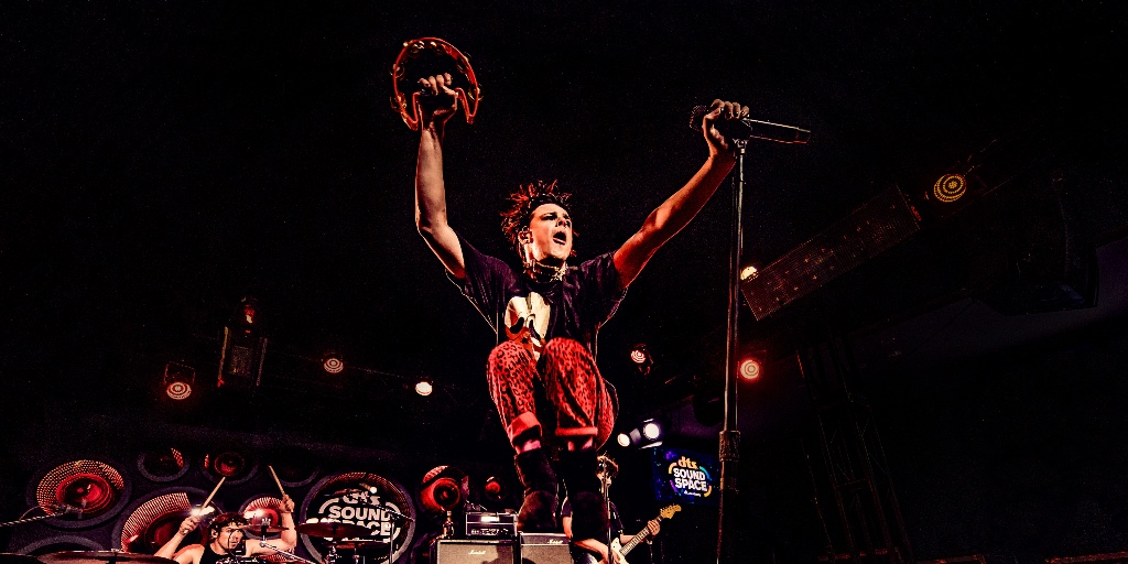 dts's tweet photo. #FBF Our #DTSSoundSpace shows at @KROQ have been π₯π₯π₯ this year! Who do you want to see next? Watch all the shows so far now: https://t.co/jbH2wnHzG0 https://t.co/HhWgJYXrT9