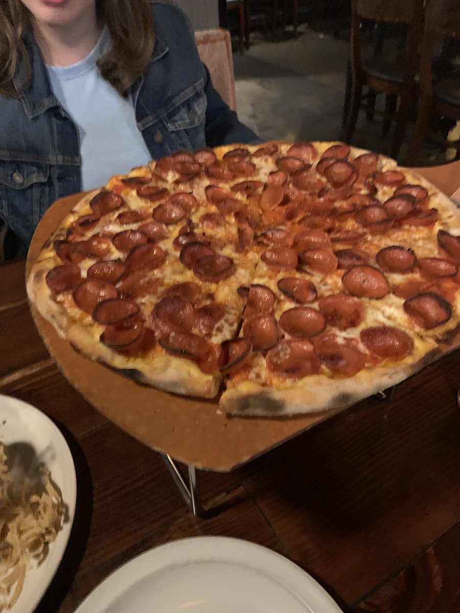 CalHavard's tweet photo. That’s some serious pepperoni https://t.co/SSxQyo44AW