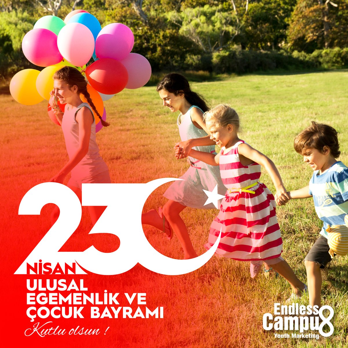 Mustafa Kemal Atatürk’ün tüm dünya çocuklarına armağan ettiği 23 Nisan Ulusal Egemenlik ve Çocuk Bayramı kutlu olsun! 🇹🇷

#23nisan #ulusalegemenlikveçocukbayramı