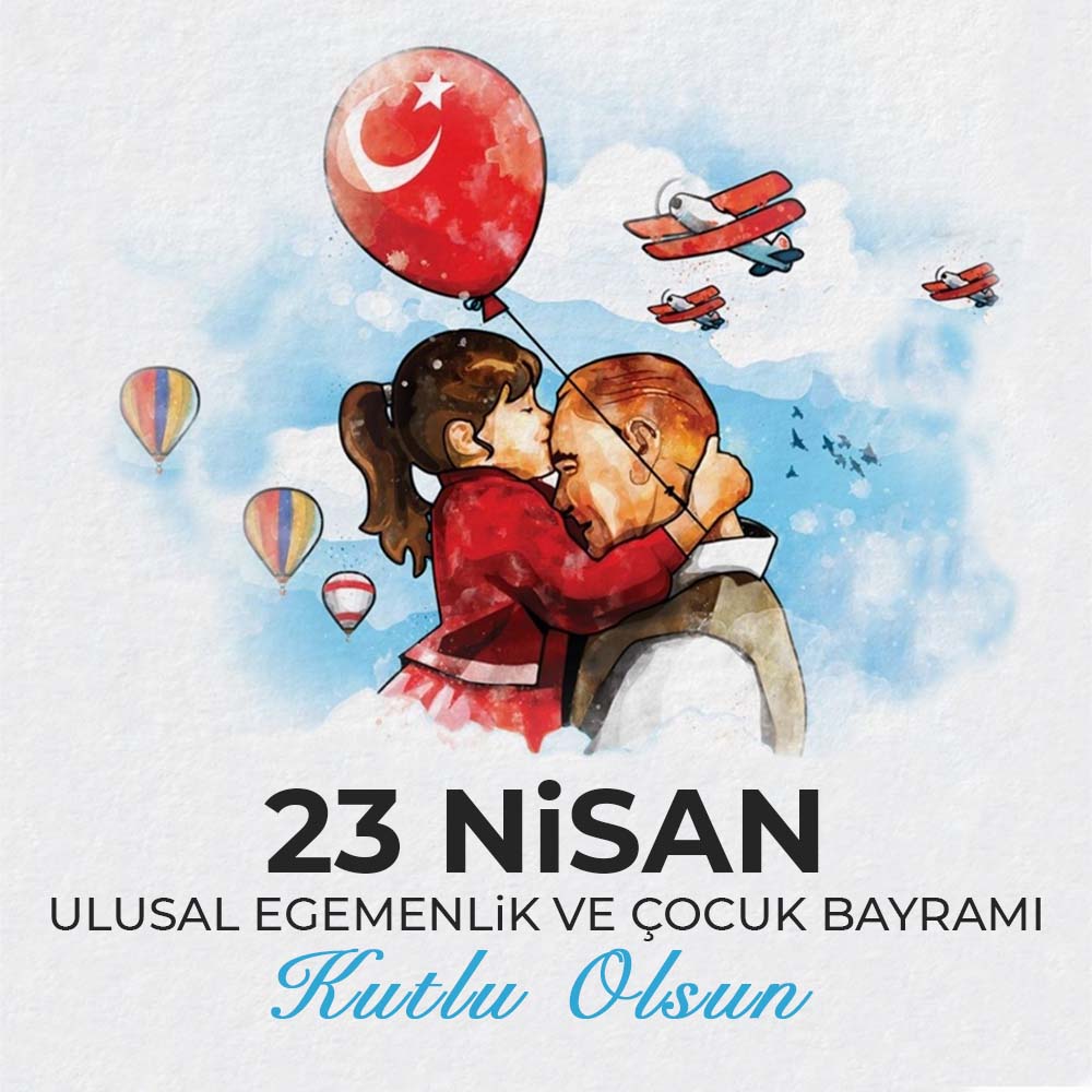Mustafa Kemal Atatürk’ün tüm dünya çocuklarına armağan ettiği 23 Nisan Ulusal Egemenlik ve Çocuk Bayramı kutlu olsun! 🇹🇷

#23nisan #ulusalegemenlikveçocukbayramı