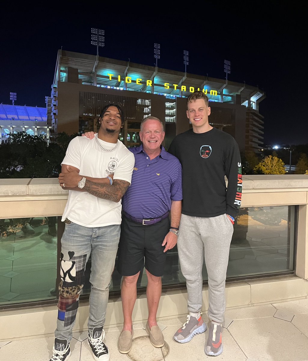 They need no introduction. 

Two of Louisiana’s finest are home. Welcome back, Ja’Marr and Joe.