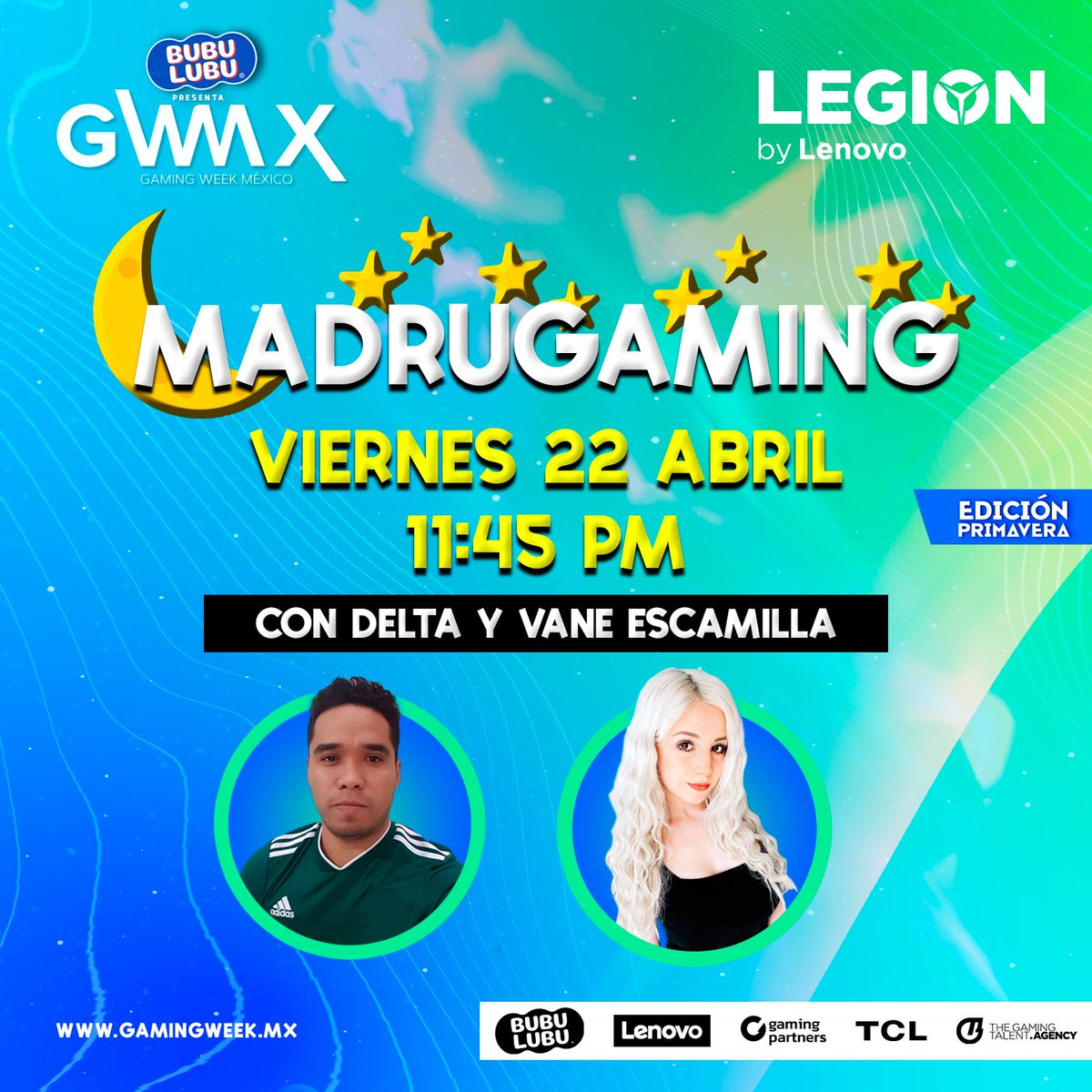 GamingWeekMX's tweet photo. ¡La noche es joven! ¿Qué tal un #Madrugaming para cerrar con el segundo día de #GamingWeekSpring22?
Legion 5 by @LenovoLatam: elegante por fuera, salvaje por dentro. 🔥
✅ Clic aquí: https://t.co/nELLXfTEFJ
#LenovoEnGamingWeek https://t.co/Kyn5mTCxgl