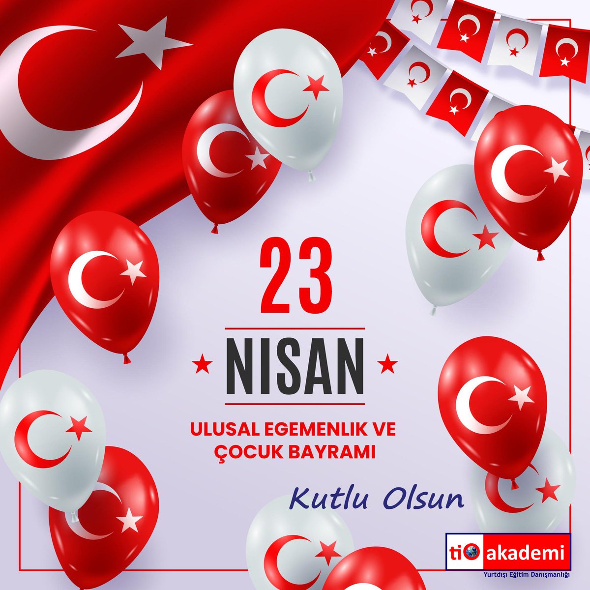 23 Nisan Ulusal Egemenlik ve Çocuk Bayramı'mız Kutlu Olsun. #23Nisan #yurtdisiegitim #yurtdışıeğitim #eğitim #yurtdışı #danışmanlık #üniversite #yükseklisans #doktora #foundation #alevel #onlineeğitim