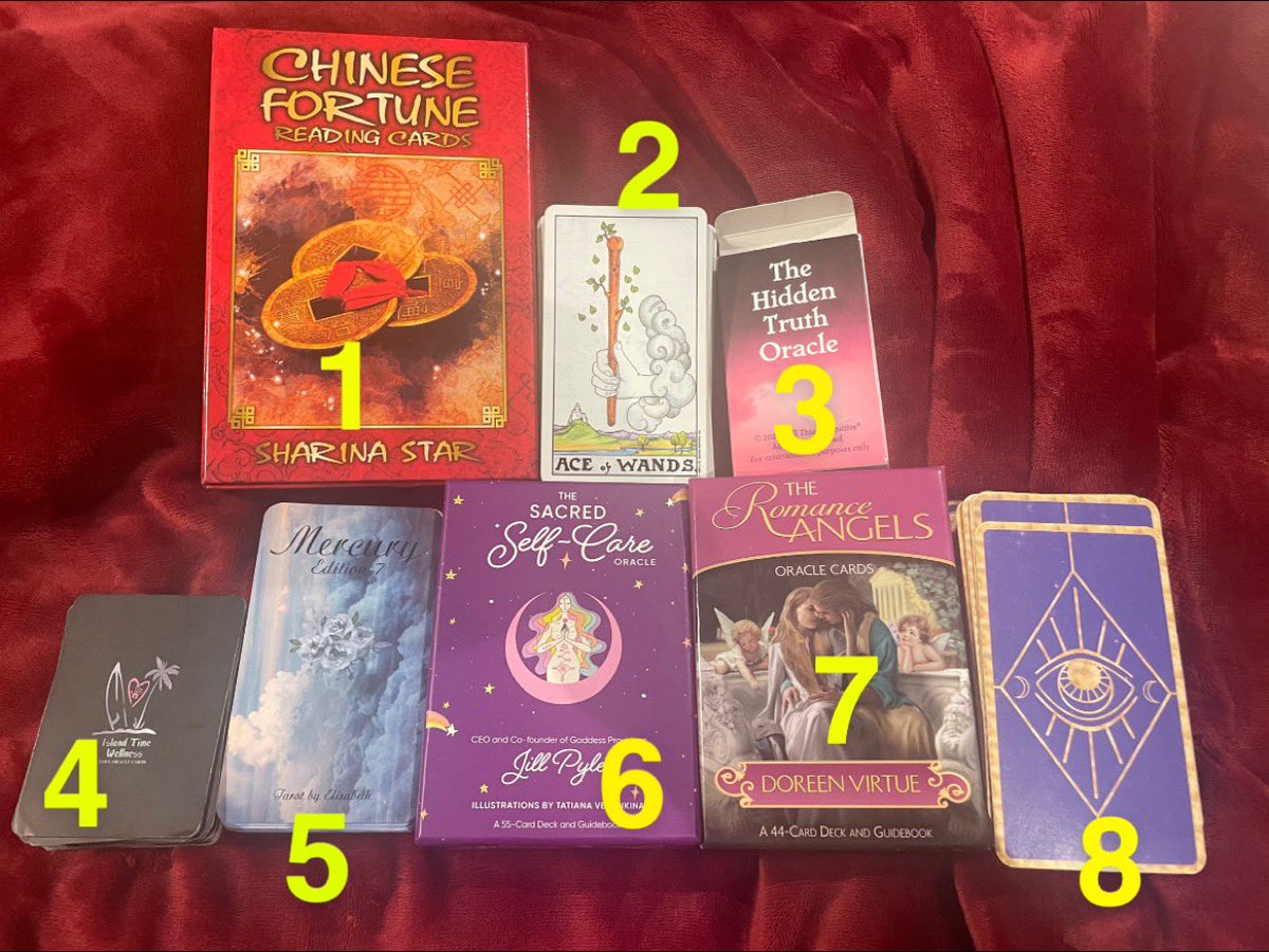 🦋🦋FREE CARD PULL 🦋🦋

- MUST FOLLOW AND RT!

- COMMENT NUMBER OF DECK

tips of 5.55+ get extra cards and explanation.