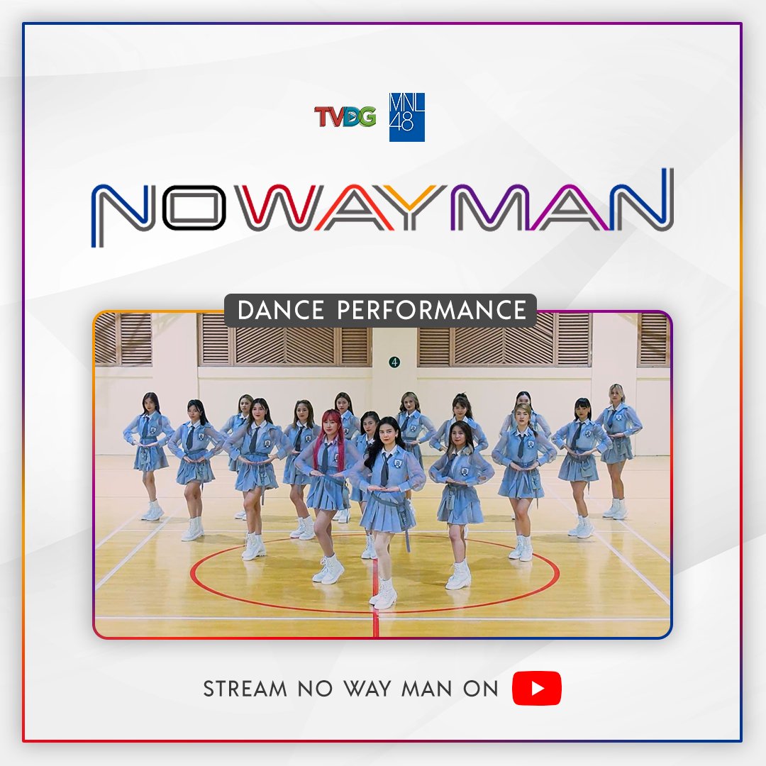 Watch MNL48 Senbatsu's dance performance on No Way Man's Music Video! Keep on streaming No Way Man, MNLoves!

🔗 youtu.be/qbB2WRposNc
