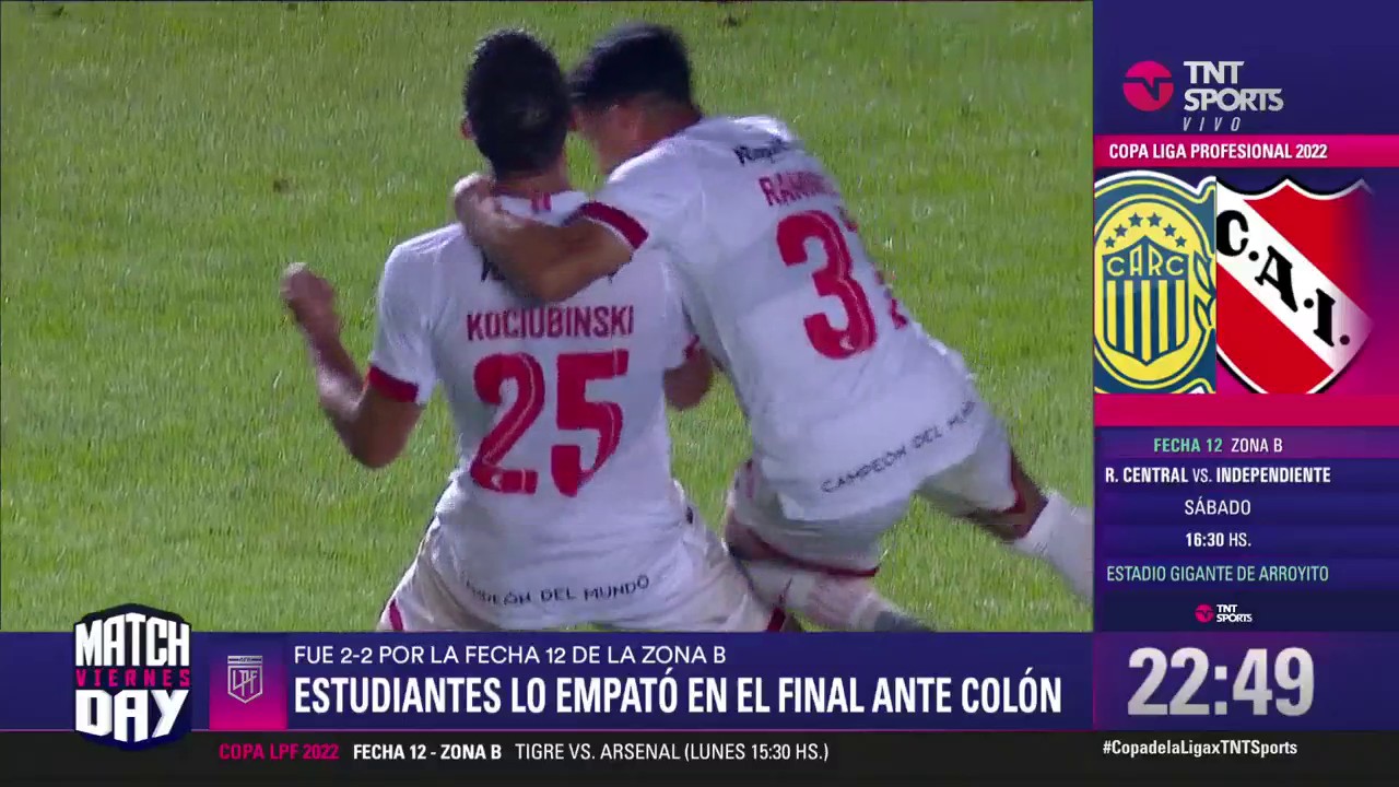 TNT Sports Argentina on Twitter "Colón lo ganaba dos veces por los