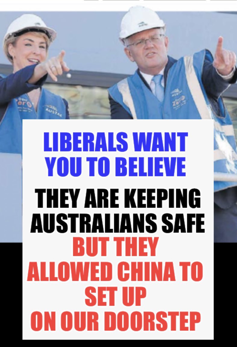 LyndaFrench19's tweet photo. #NationalSecurity has been put at risk #UnderLiberals #LnpChina https://t.co/JARQCZ7v7V