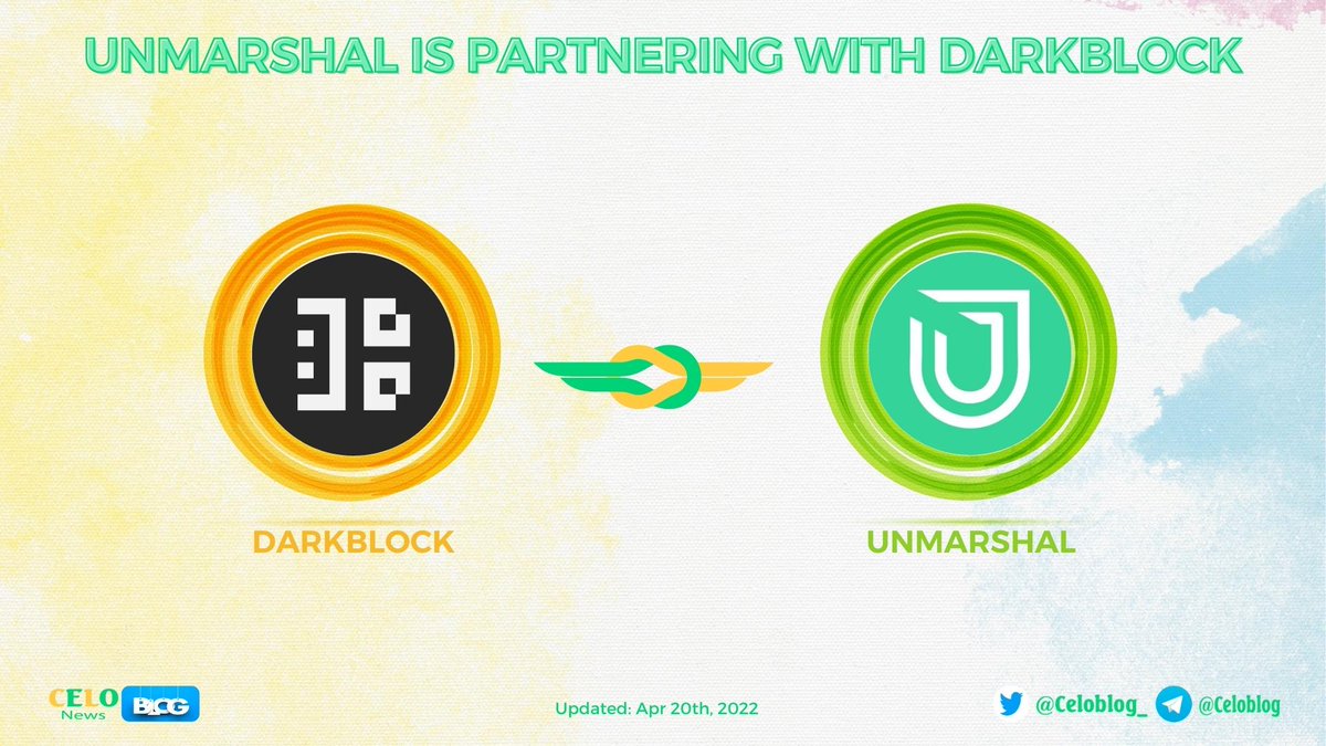 ChiPhaiPhm1's tweet image. 🥳@unmarshal  is partnering with @darkblockio  

The collaboration is already underway, and #Darkblock  will be able to deliver support on the Polygon chain in the next months as a result 😀

More details:
 bit.ly/Unmarshal-Dark…

#celoblog #celo $celo #unmarshal #darkblock