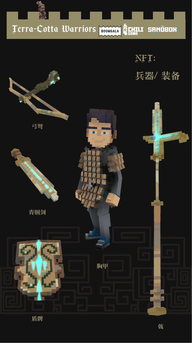alanjacky2's tweet photo. BOOMGALA in The sandbox

Sneak-peek of BOOMGALA's asset in 
@TheSandboxGame
 , the Terra-Cotta Warriors map is 99% completed thanks to 
@ChiliGameStudio
 , stay tuned! https://t.co/KziZwiKcKw