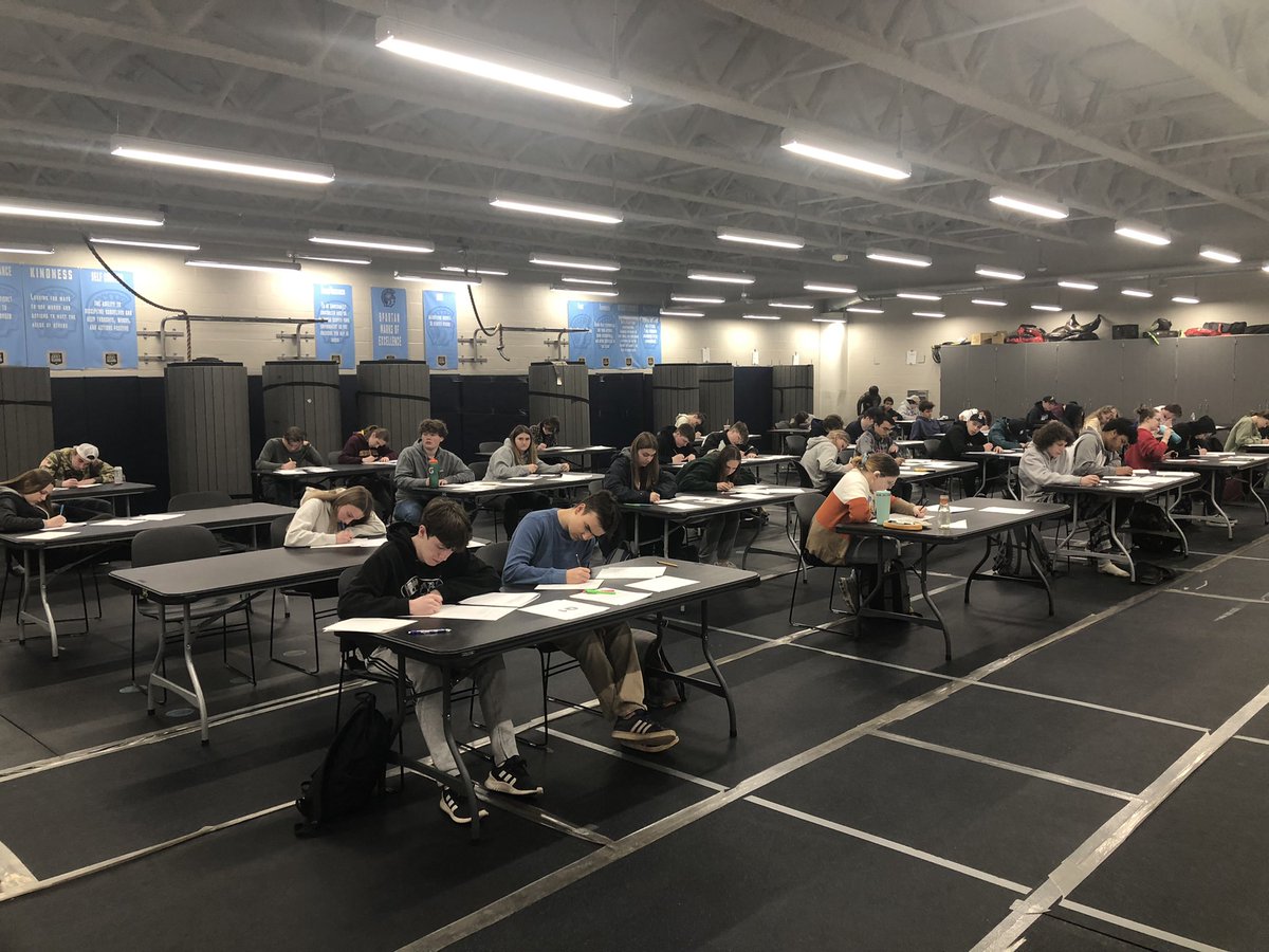 APUSHSmithers's tweet photo. Mock exam last Wednesday on their day off!!! Not happy with me about coming in, but all showed up but two students!! https://t.co/xGamsFK5ea