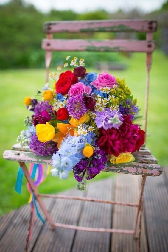 Our blooms…