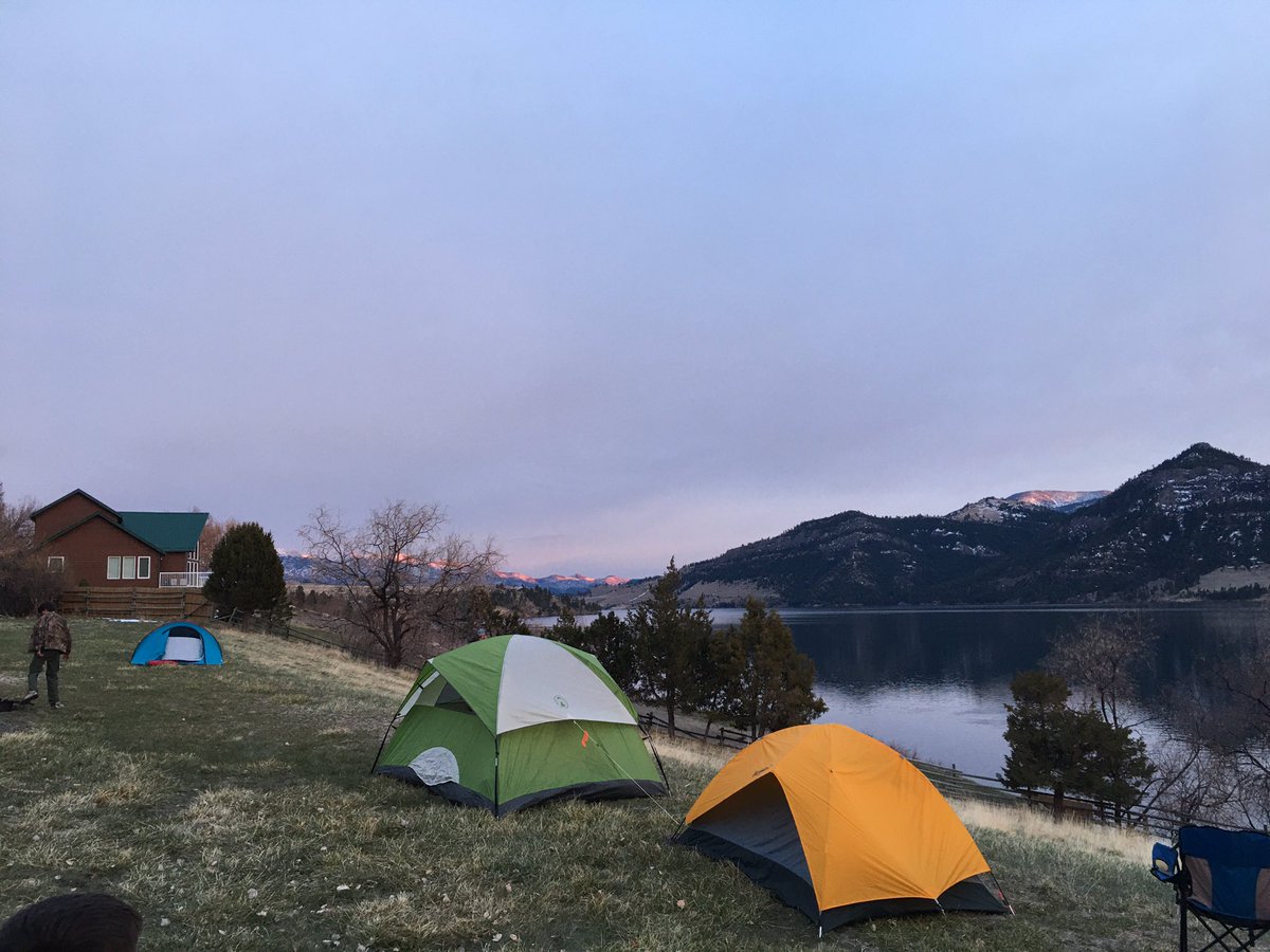 SixSpot's tweet photo. It’s a beautiful evening at Holter Lake! The temp is starting to drop quickly as the sun sets.
#ScoutsBSA #Venturing #OA #TrailToFirstClass #Team315 #Crew41 #Troop4GF #LewisandClarkDistrict @MontanaCouncil @NWSGreatFalls @KRTV @STWXMT @KFBB https://t.co/r2OpSSZILo