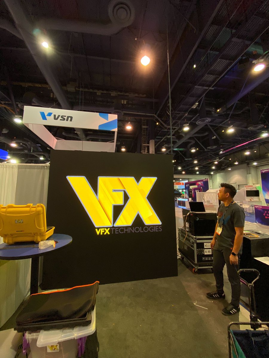 vfxtechnologies's tweet image. Happy Friday! We’ve finally arrived to Vegas!
We’ve got our badges &amp;amp; Ron is setting up the LED Wall!
Come visit Ron &amp;amp; the rest of the VFX Tech Team this weekend at Booth # N627! #NAB2022 #LasVegas #LEDwall #cloudcomputing #highperformance #multiGPU #workstation #vfxtechnologies