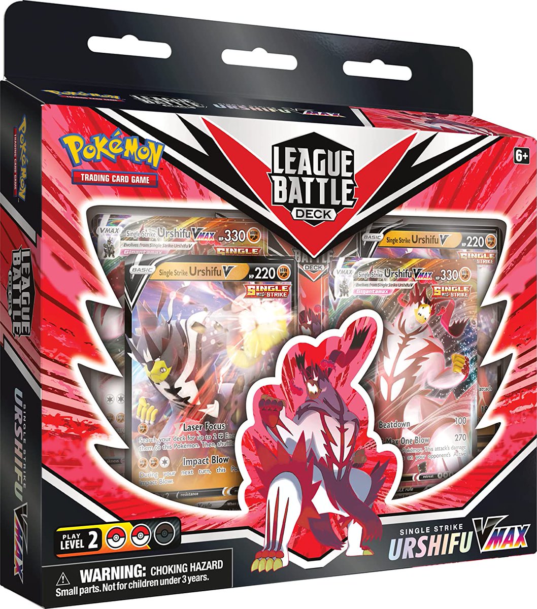 mariocarlosmami's tweet photo. Check out Pokemon TCG League Battle Deck V Max Single Strike Urshifu Factory Sealed Box https://t.co/0LwaSFM1bL #eBay via @eBay #pokemon #kidsytoys #leaguebattle #shoponline #ebayfinds #sale #deal #singlestrike #tradingcards #urshifu #cards https://t.co/dFqG4xZ78D