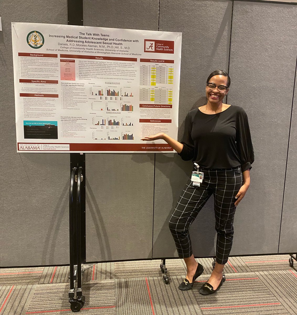My last poster presentation as a medical student! Nearing graduation and I’m leaving the same way I came in, advocating for adolescent health and wellness.