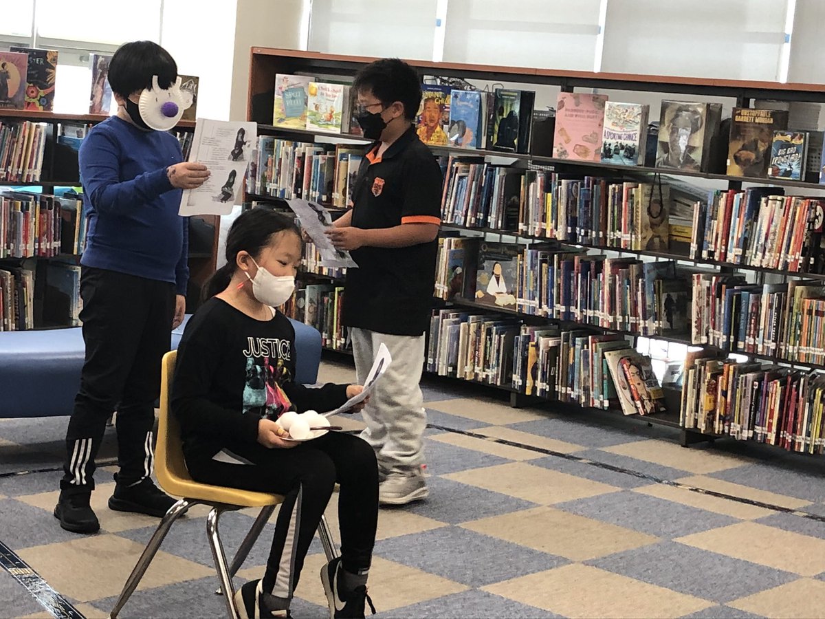 The power of Collaborating, Creating &amp; Sharing Nursery Rhymes @SeoulSchool library. #librarylife