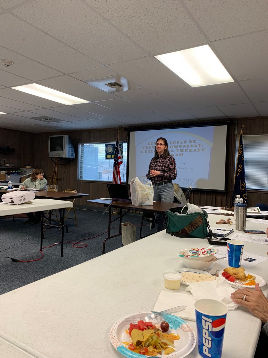 Cannon2022's tweet photo. Proud to be a lifetime member of the JDLI (Jefferson County Democratic Latino Initiative). Great presentation from the Jefferson Center on Mental Health!  We must address the issues in our communities. https://t.co/sZc2qrtDFk