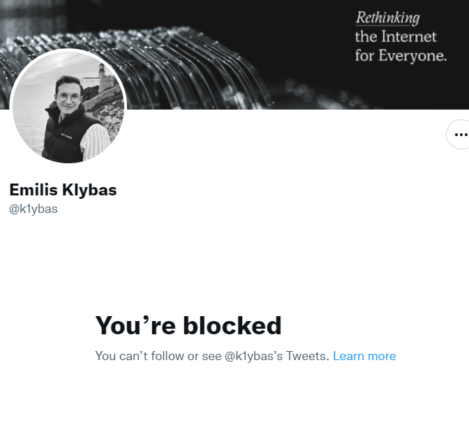 XRPKing199's tweet photo. Say the truth about the $noia project and this is what happens. 

They have to be the worst community mangers in crypto.  I don't trust this team at all. #SCAM vibes. https://t.co/xtnmPrdu7q
