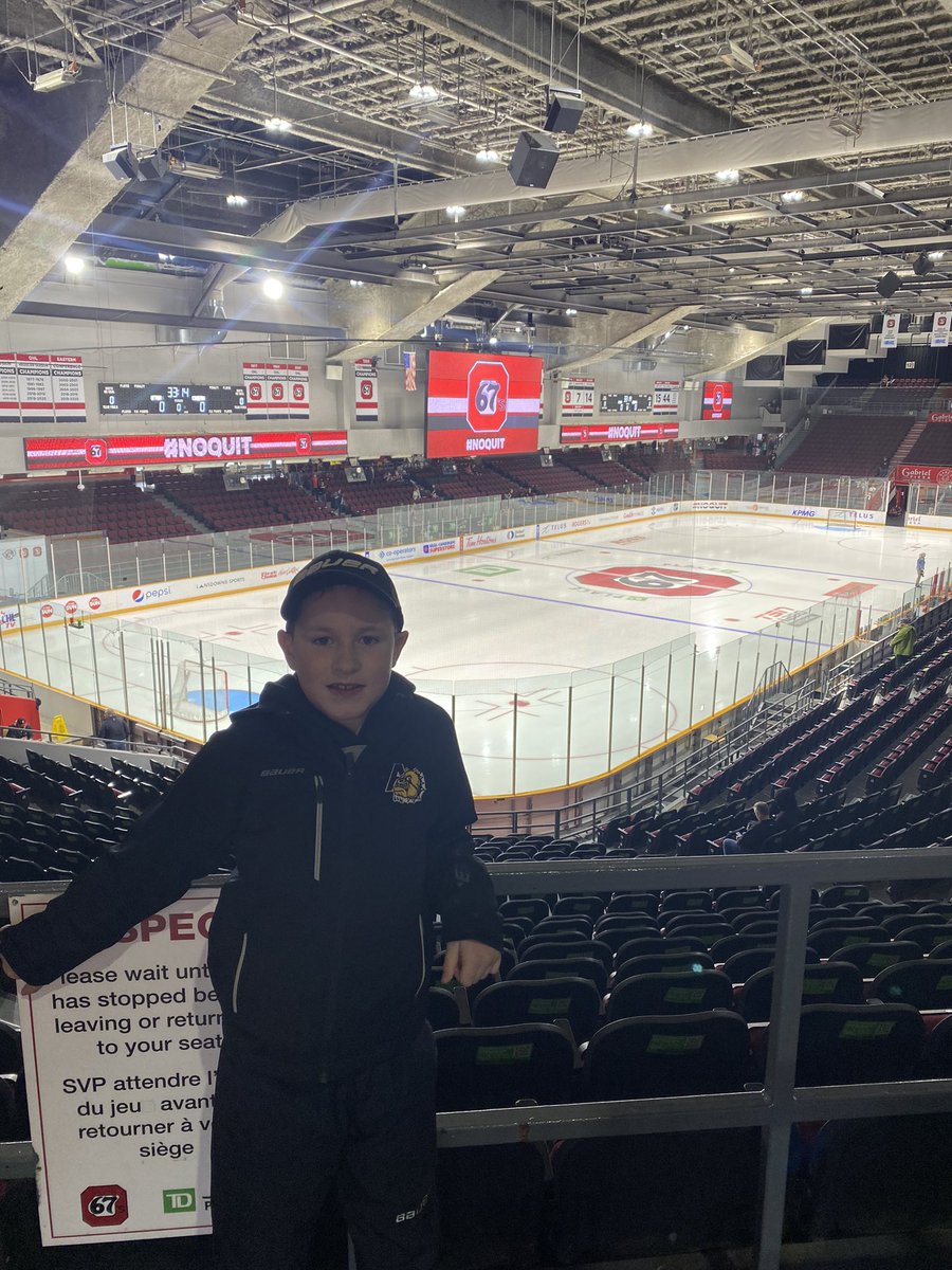 1st OHL Game all the way from Antigonish, NS <a href="/Ottawa67sHockey/">Ottawa 67’s</a>