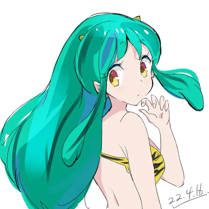ラムちゃん、たまに描きたくなる病( i _ i ) 