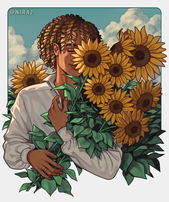 Apollo 🌞 yet again! I drew a lot of him last year and I'm just now getting around to posting it all 