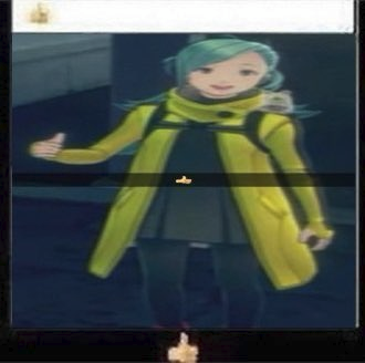 mizuki thumbs up