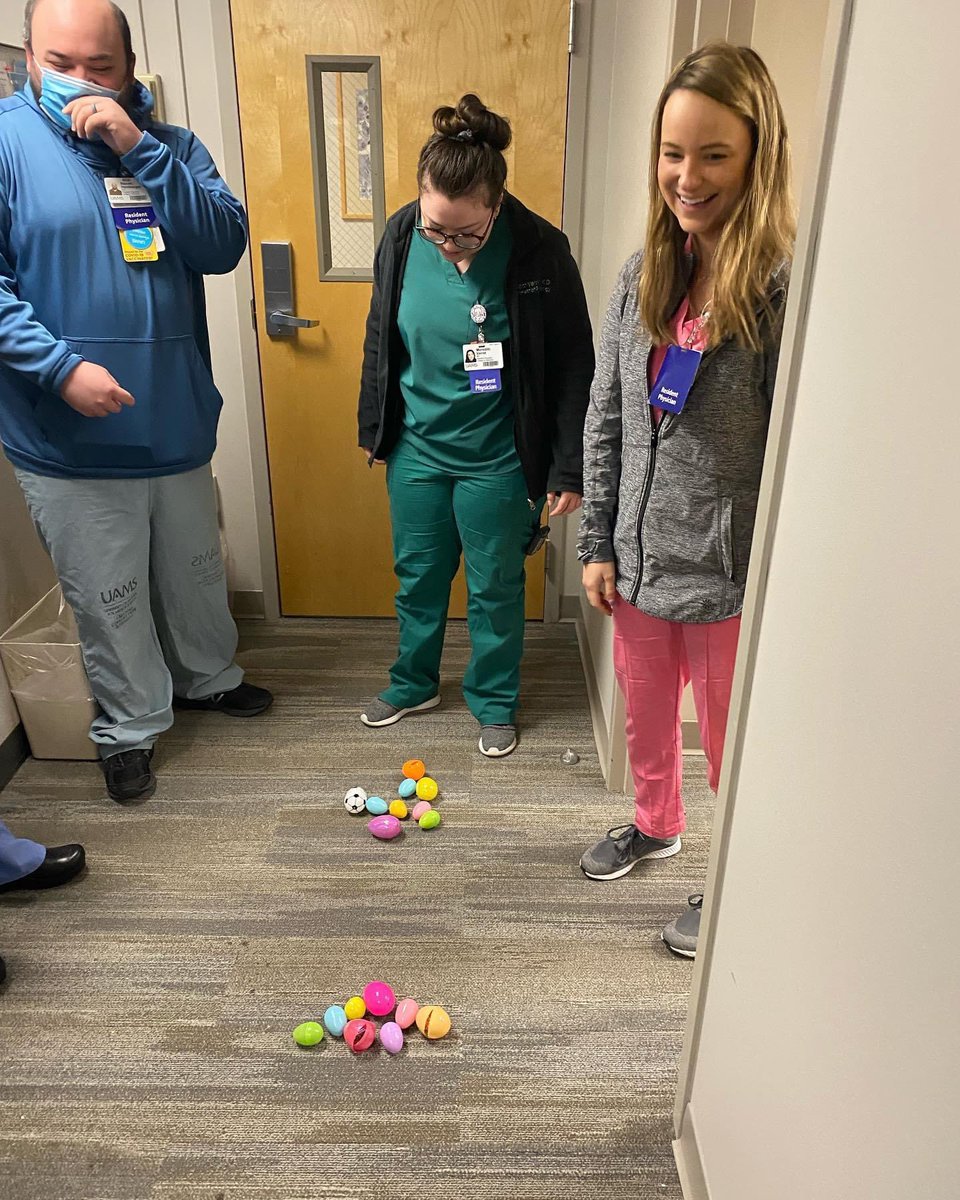 We had our annual Resident Room Easter Egg Hunt today!