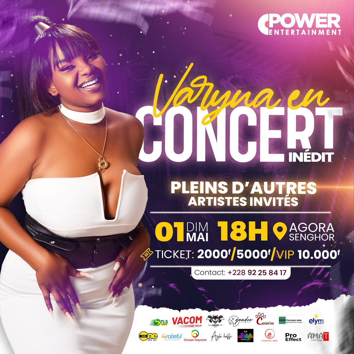 rodyrodolphe's tweet photo. Retrouve Varyna en concert ce 01 Mai à Agora Senghor à partir de 18h https://t.co/zSlbiYMSPb