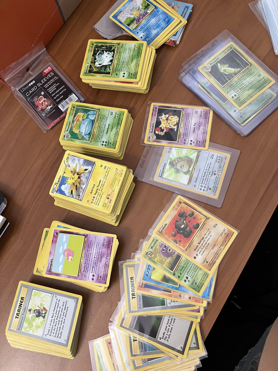 selling first edition <a href="/PokemonTCG/">Pokémon TCG</a> to buy more nodes - caught em all n trying to get rid of ‘em all lmk #pokemon