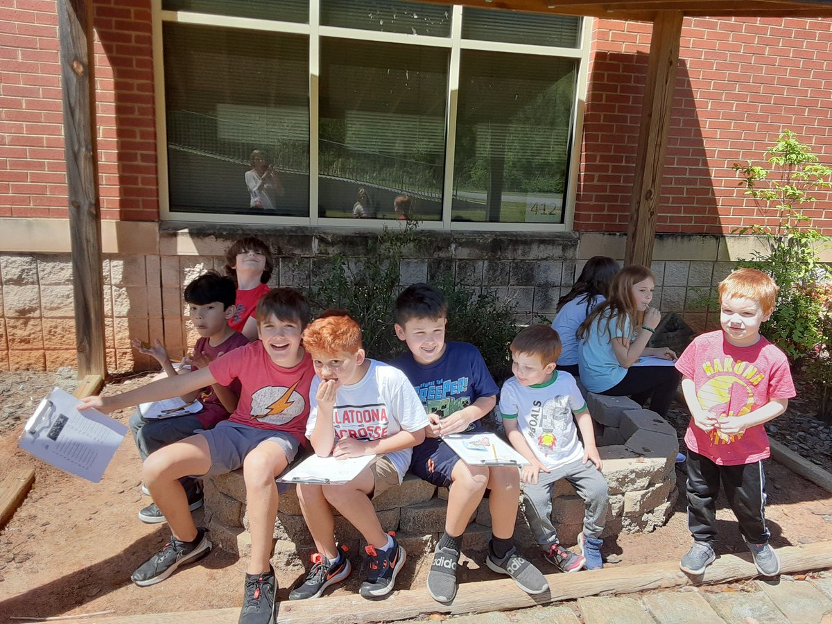SproatMrs's tweet photo. Math egg hunt! The kids loved finding eggs and solving challenge problems. https://t.co/ytP74Jvs85