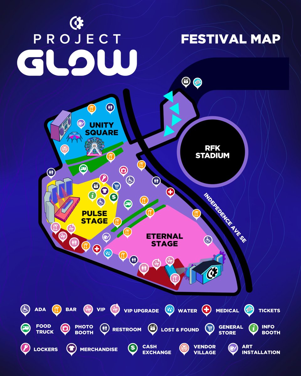 2022 project glow map