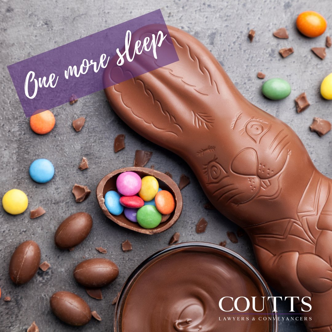 CouttsLegal's tweet photo. Let the countdown begin! 🍫

#easter2022 https://t.co/t7t7J8bxwi
