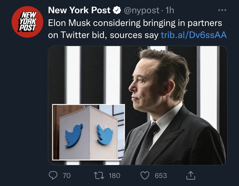 For those asking, Elon has not reached out to me yet, but I do have capital ($43) set aside and ready if needed